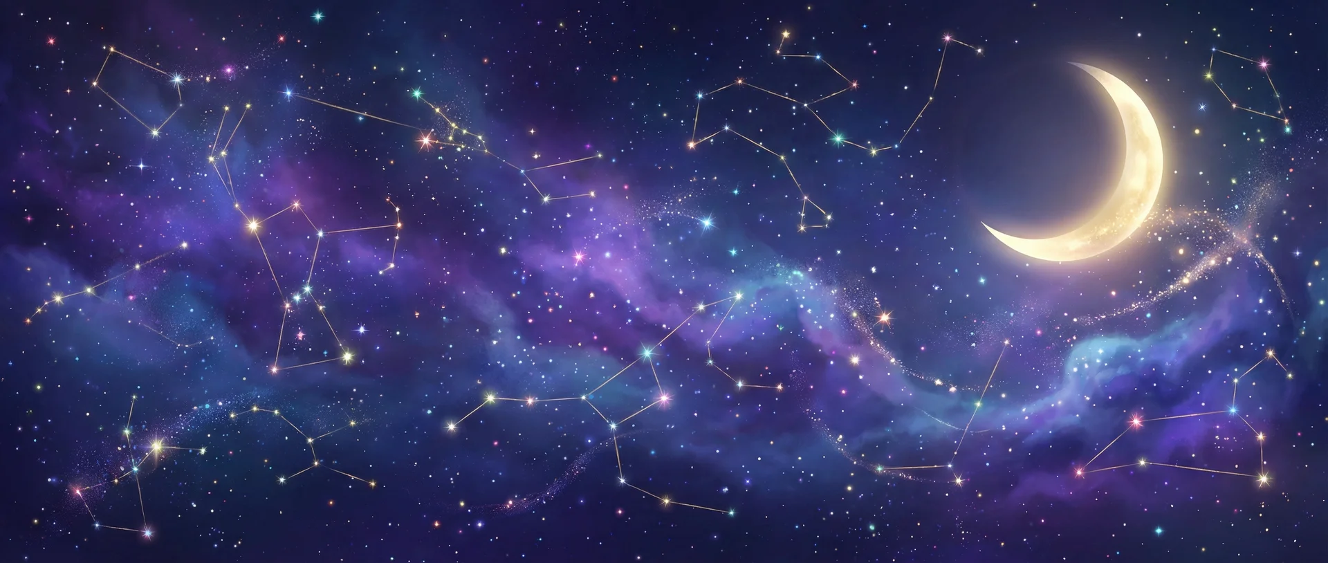 星空背景 - 华为nova青春版 | 每日星座运势与塔罗占卜